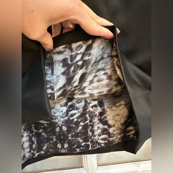 Vintage L.A.M.B Gwen Stefani Wool Y2K Punk Glam Rock Goth Ruffle Skirt Size 2 XS